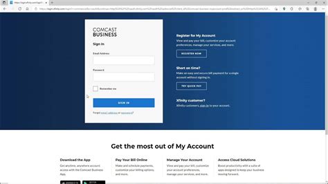 comcast business|comcast business login my account.